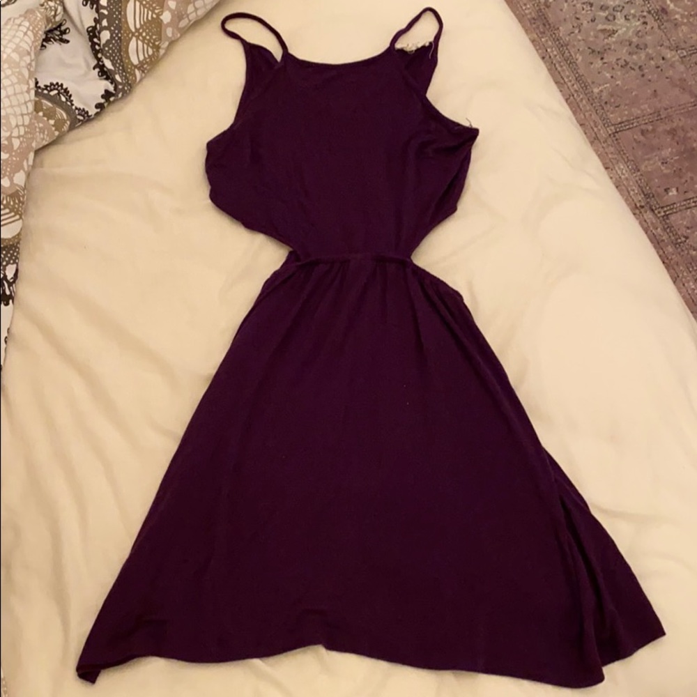 Pacsun LA Hearts Plum Skater Dress Size S